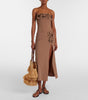 Rosetta Long Slit Skirt