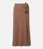 Rosetta Long Slit Skirt