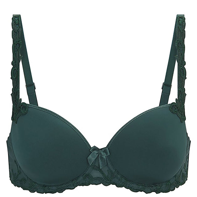 Anthracite Decollete Supported Push Up Bra Shop Now