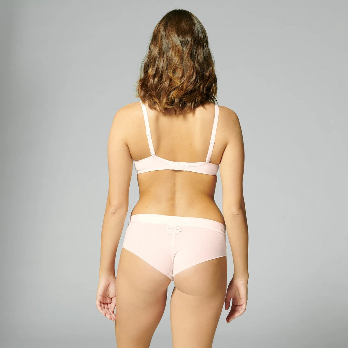Simone Perele Wish Sheer Plunge Bra 12B319- Sakura Pink – We Fit Lingerie