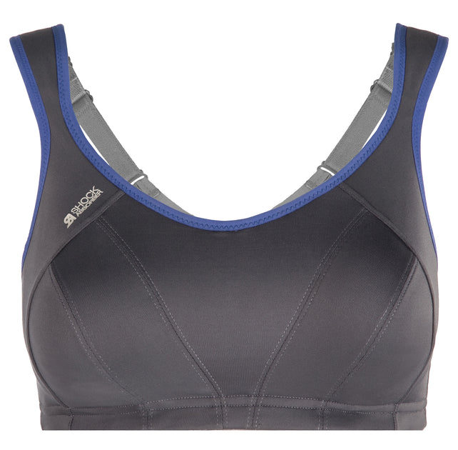 Active D+ Max Support Sports Bra New Black 36GG