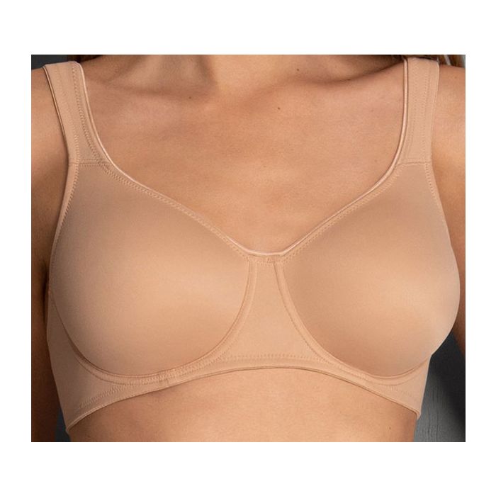 Rosa Faia Twin Wireless Soft Bra in Deep Taupe FINAL SALE NORMALLY $69
