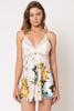 Blue Garden Short Lace Top Nightgown