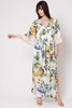 Blue Garden Kaftan