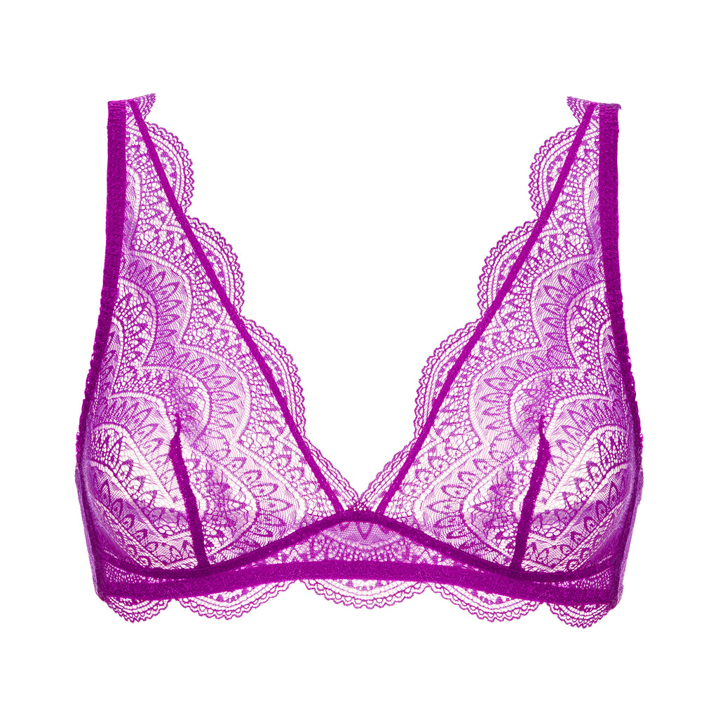 offers sales Victoria's Secret Purple and Lace The Show Stopper Lined  Perfect Coverage Bra