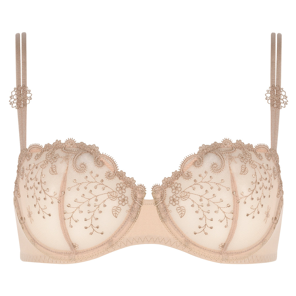 Catharina Demi Bra with Lace Overlay