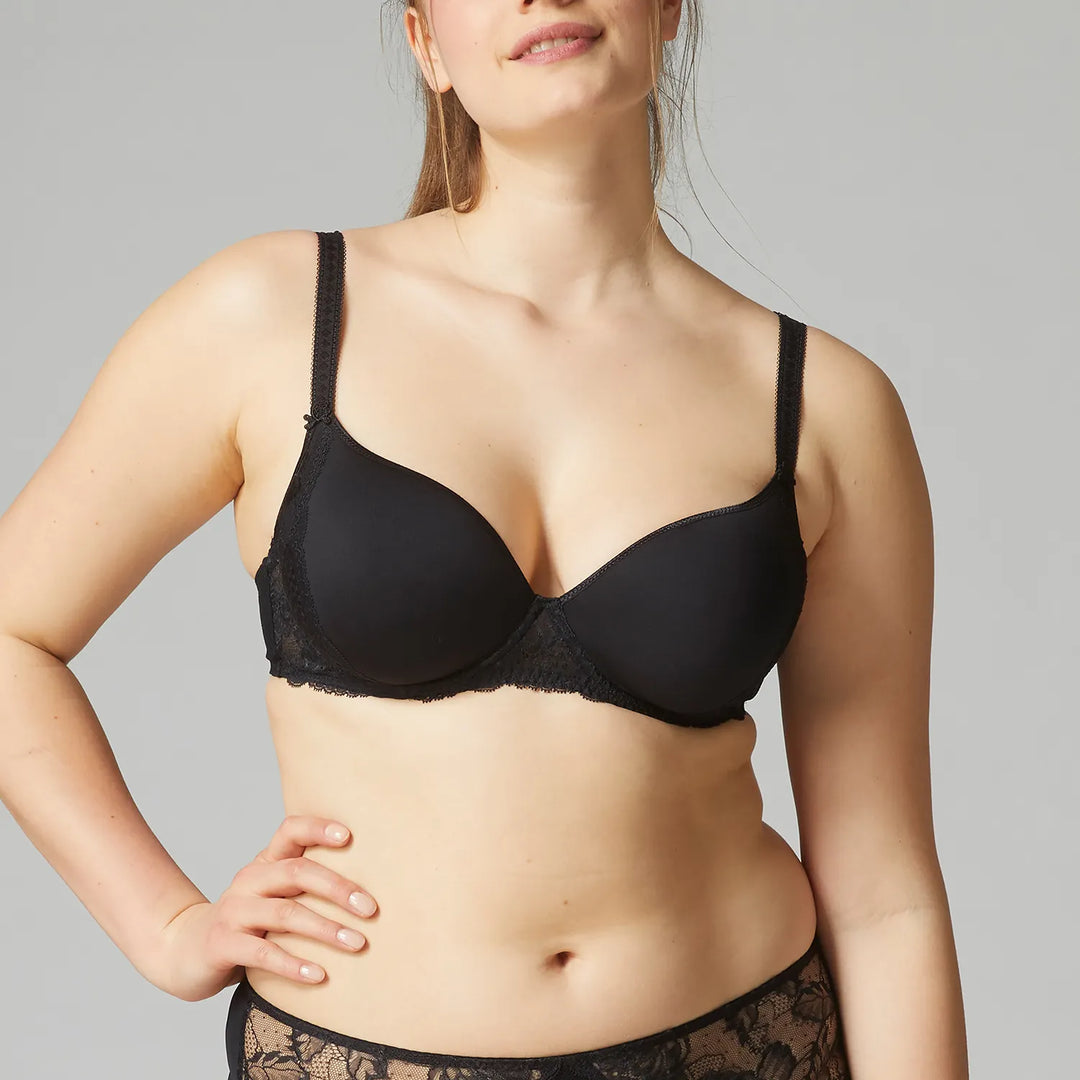 Slip Femme Simone Pérèle Promesse Anthracite - Taille 5, Modèle Clean Cut, Neuf Avec étiquettes