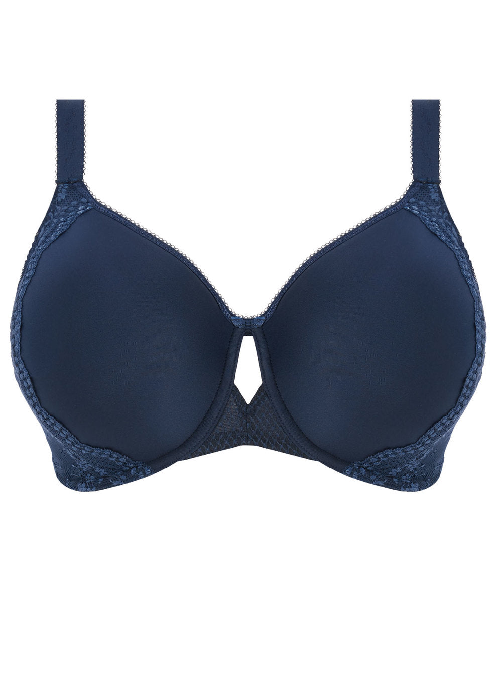 PANACHE - FREE EXPRESS SHIPPING -Cari Moulded Spacer Bra- Blue