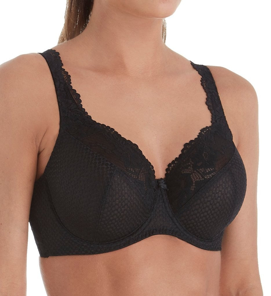 Fit Fully Yours Gloria Underwire Smooth Lace Bra, Graphite – Bras & Honey  USA