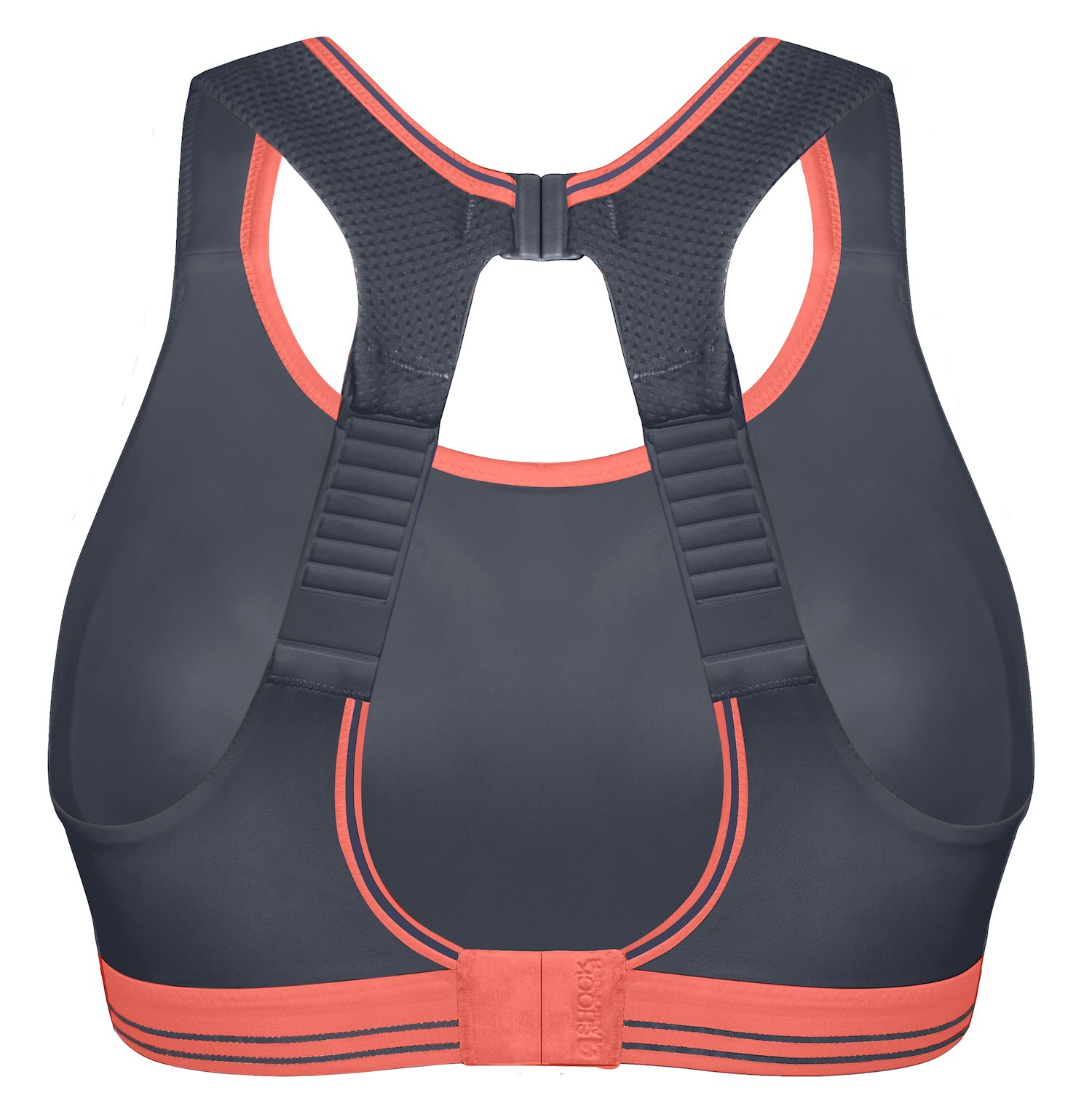 SHOCK ABSORBER Active Shaped Support Sports Bra Slate Grey B-F