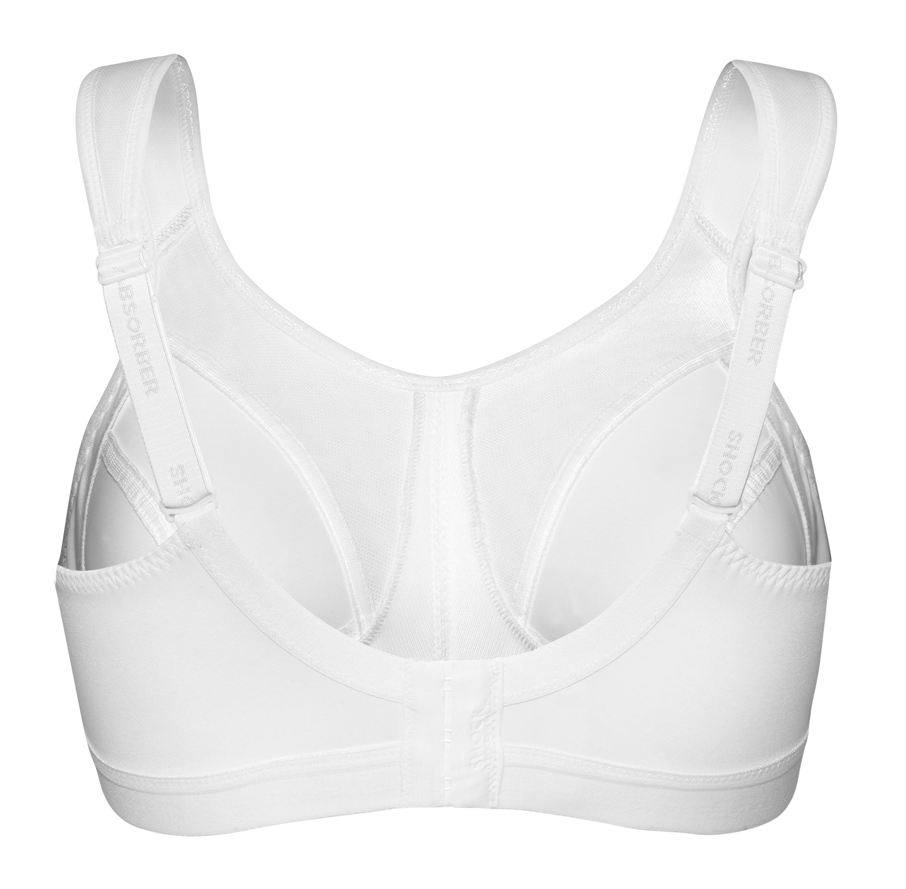 Shock Absorber Active D+ Classic Support Wire-free Sports Bra - White -  Curvy Bras